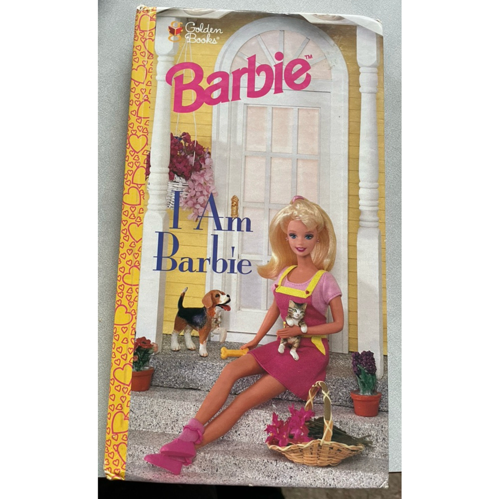 VintageGirls Barbie Golden Books I Am Barbie Book